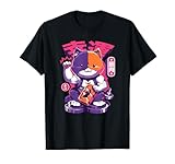 Fortnite Meowscles Lucky Cat Japanese Kanji Camiseta